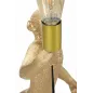 LAMPA STOŁOWA MONKEY ZŁOTA 26X34X55 cm